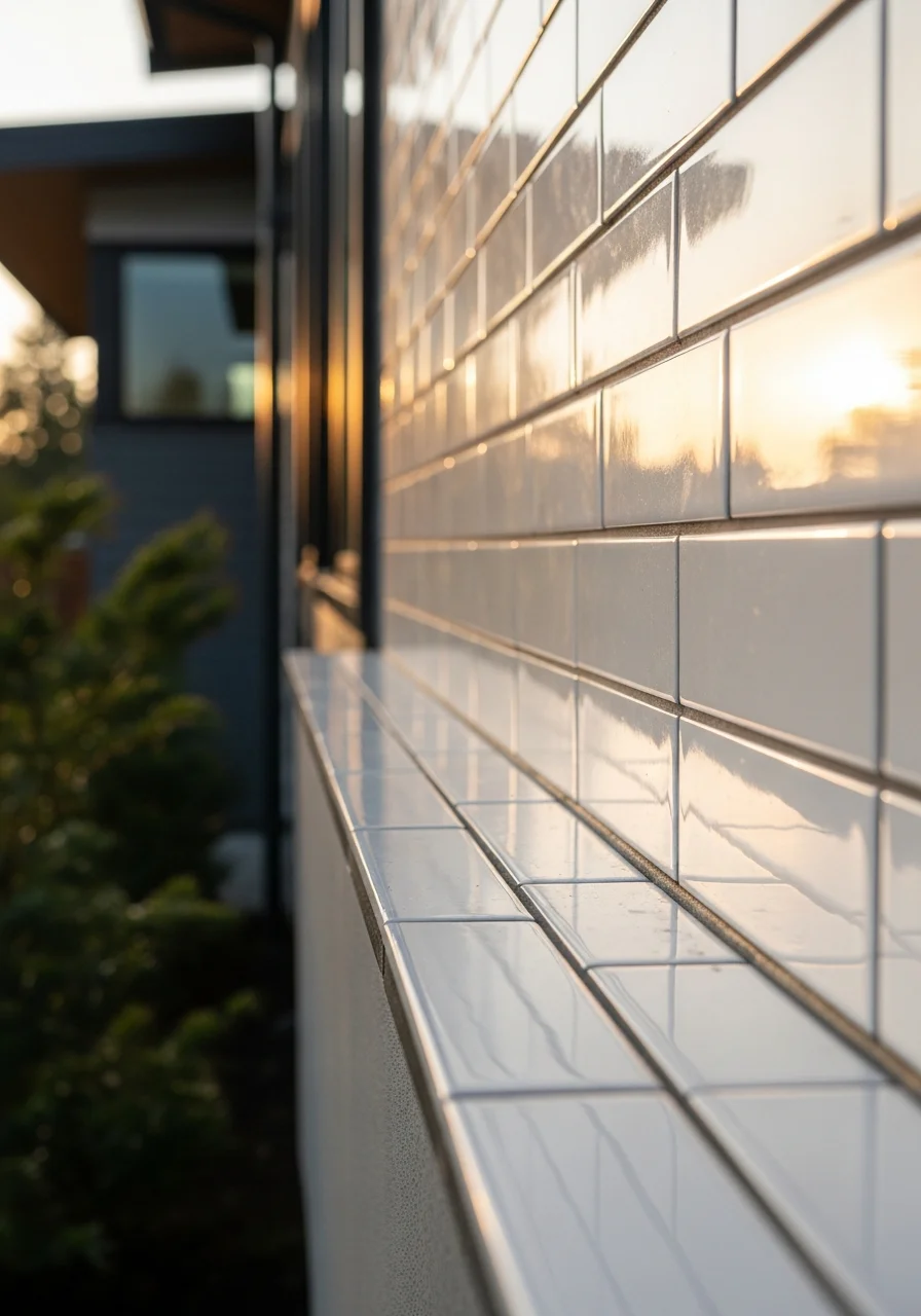 Close-up of quality exterior work on a Bellevue home, demonstrating premium craftsmanship and attention to detail.