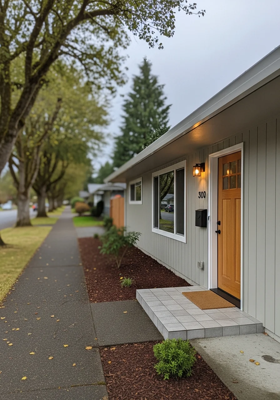 Completed residential project in Lakewood demonstrating quality work on a property representative of the community's diverse housing stock.
